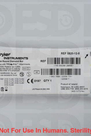 STRYKER: 12/5/5820 - EACH