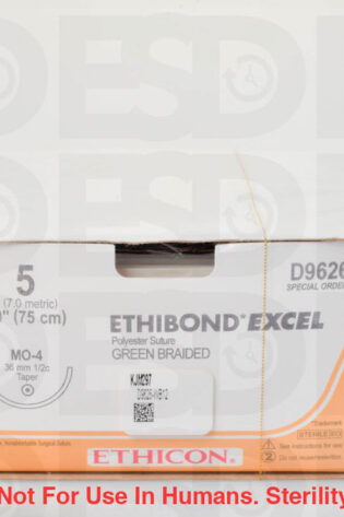 ETHICON SUTURE: D9626 - BOX OF 12
