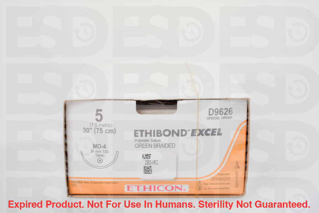 ETHICON SUTURE: D9626 - BOX OF 12
