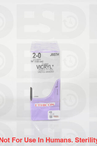 ETHICON SUTURE: J607H - BOX OF 36
