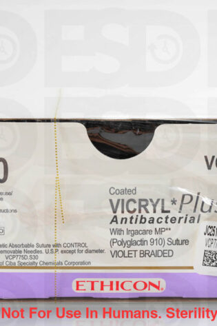ETHICON SUTURE: VCP775D - BOX OF 12