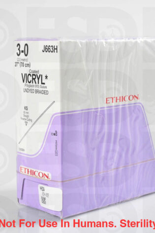 ETHICON SUTURE: J663H - BOX OF 36