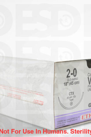 ETHICON SUTURE: J723D - BOX OF 12