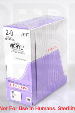ETHICON SUTURE: J911T - BOX OF 36