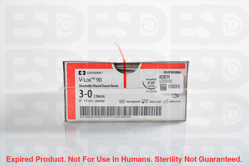COVIDIEN SUTURE: VLOCM2004 - BOX OF 12